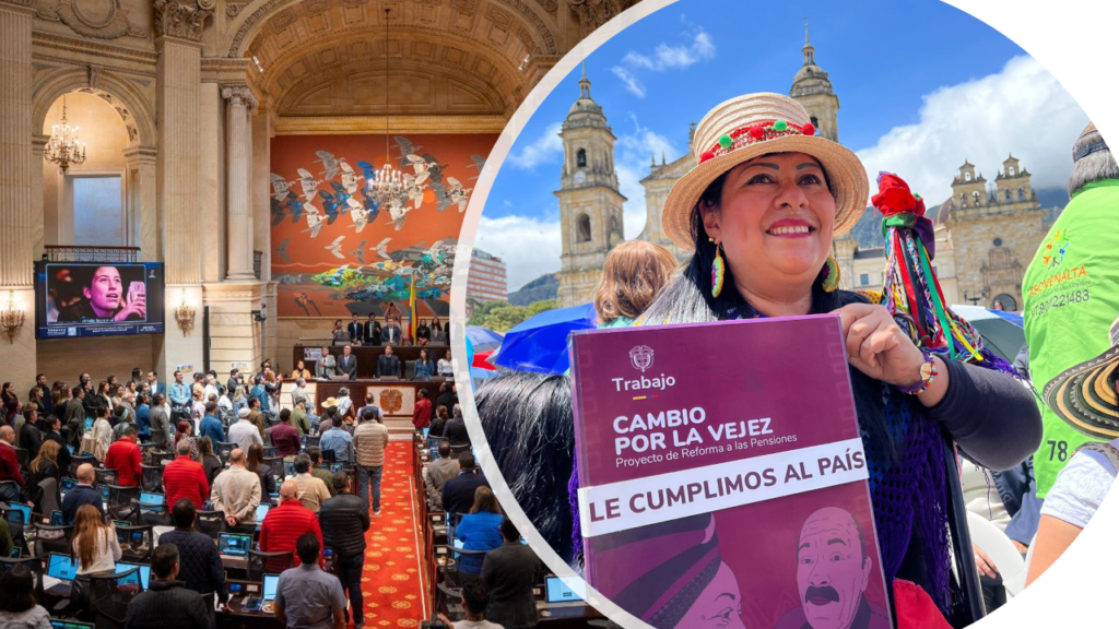 Cámara de Representantes aprobó la Reforma Pensional.
