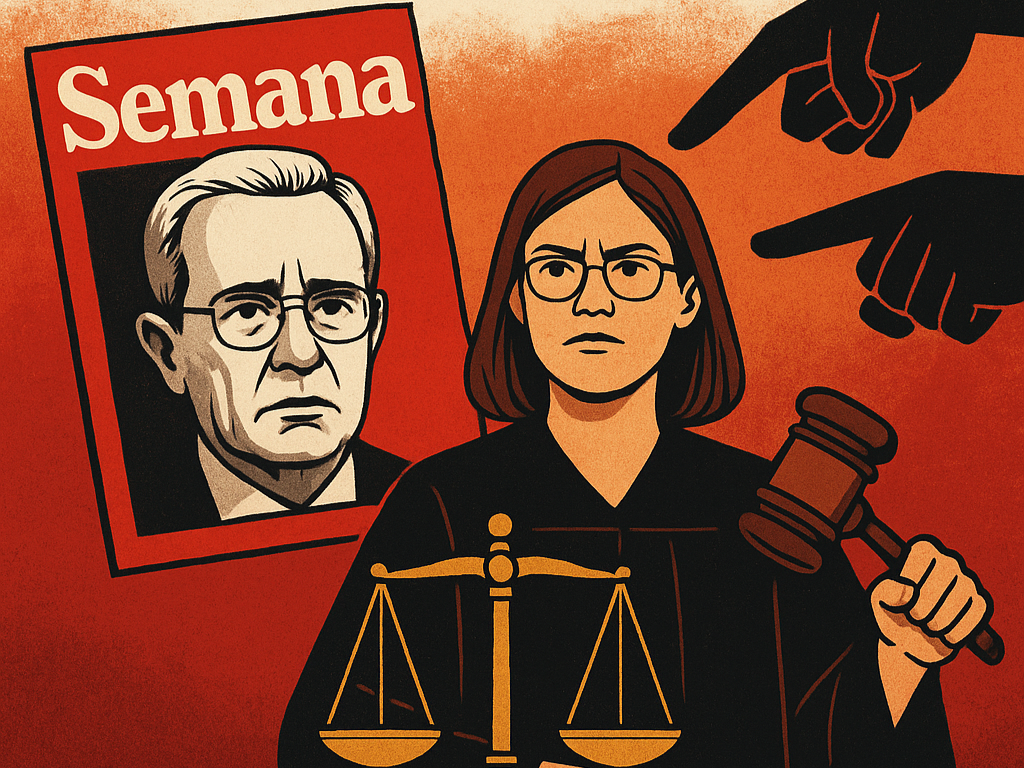 Más que un perfil: La narrativa de Semana contra Sandra Heredia.