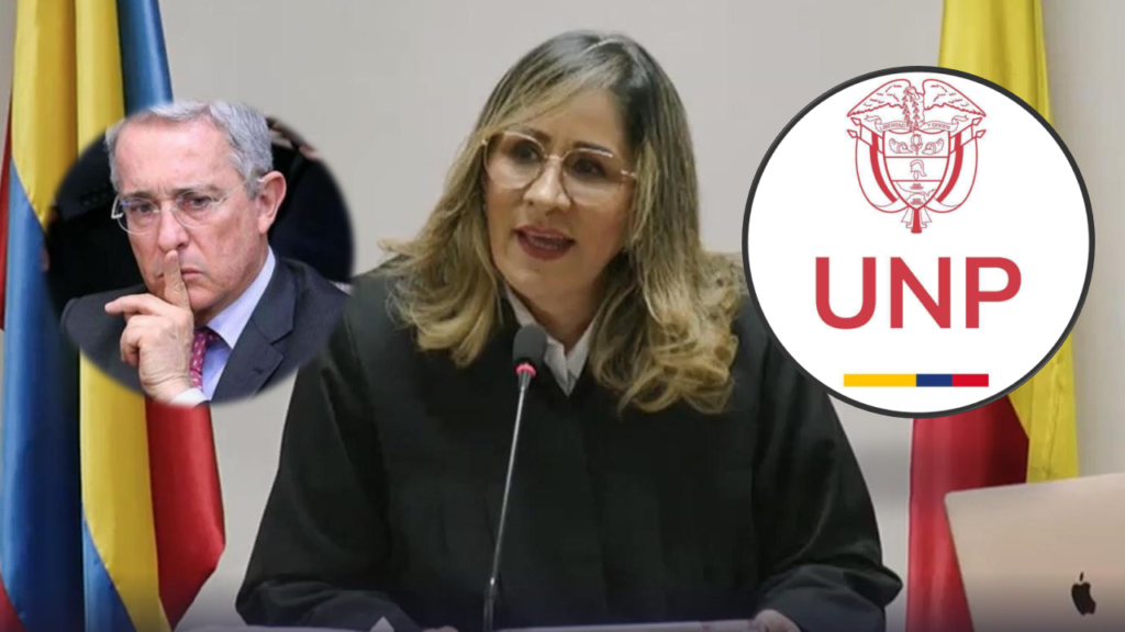 UNP reforzaría esquema de la juez Heredia tras fallo contra Uribe.