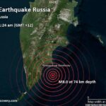 Rusia registra sismo de magnitud 8.7, el peor del mundo en 24 años.