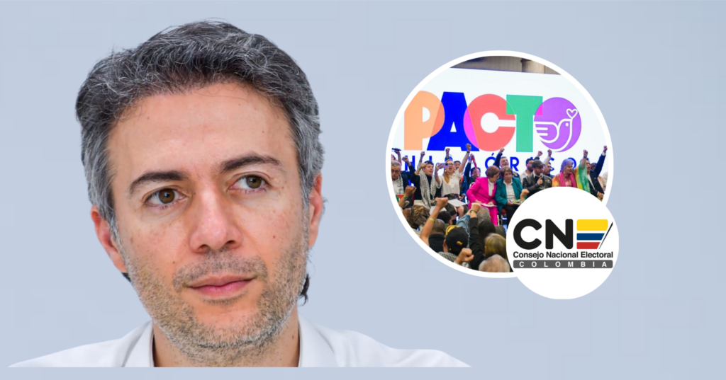 Daniel Quintero se retira de la Consulta del Pacto Histórico y acusa al CNE de “matar la Consulta”.