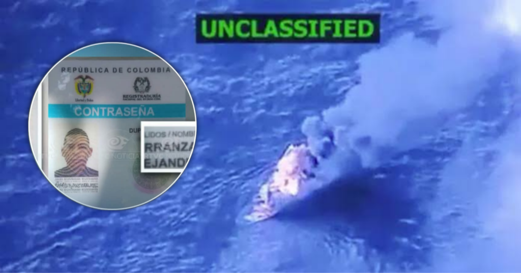 EE.UU. bombardeó lancha de pescadadores en aguas colombianas