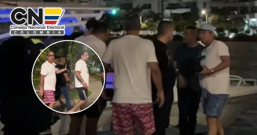 Polémica: Magistrados del CNE, de fiesta tras sancionar a Petro.