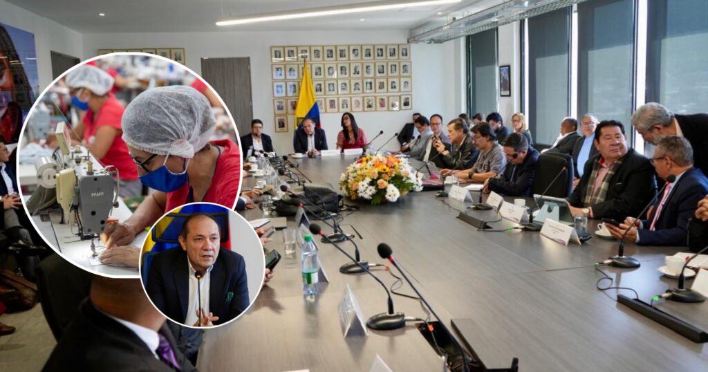 Gobierno, gremios y sindicatos inician mesa de concertación para definir el salario mínimo 2026.