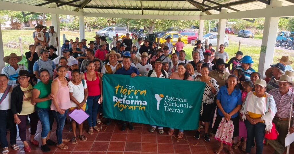 Reforma Agraria: Gobierno Petro entrega 2,5 millones de hectáreas en tres años.