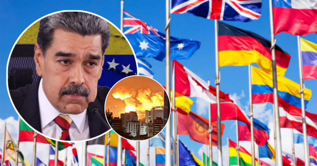 Comunidad Internacional condena bombardeo de EE. UU. a Venezuela y secuestro de Nicolás Maduro