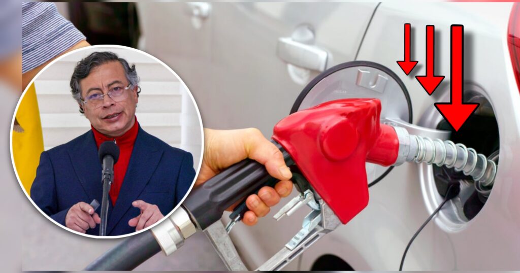 Petro anuncia reducción del precio de la gasolina tras sanear deuda del FEPC