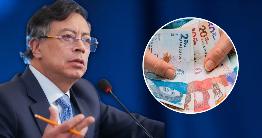 Petro propone salario mínimo de $2.155.000 tras fallo del Consejo de Estado