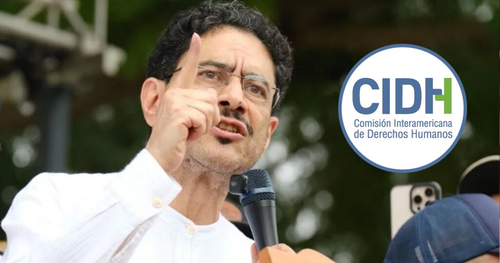 Iván Cepeda denuncia ante la CIDH campaña de persecución política del uribismo.