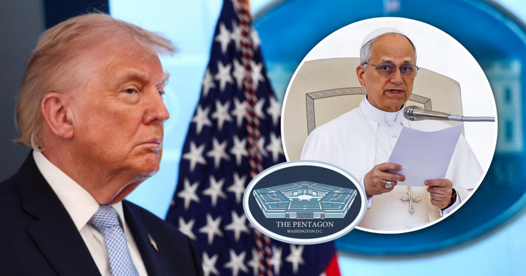 Trump amenaza a la Vaticano: “EE.UU. tiene el poder militar para hacer lo que quiera en el mundo, la Iglesia Católica debe ponerse de su lado”.