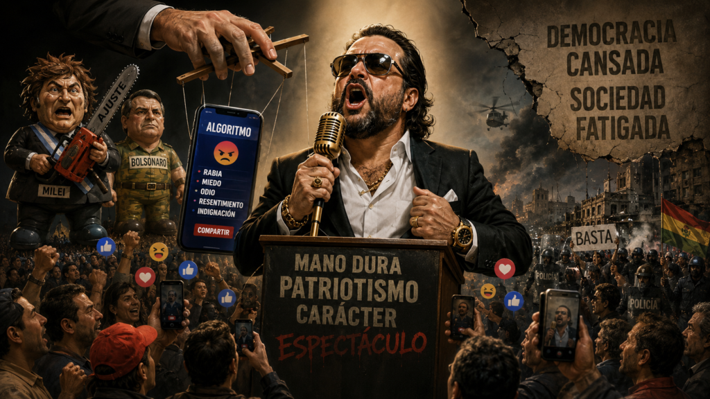 Crónica: El caudillo de la estridencia y el algoritmo